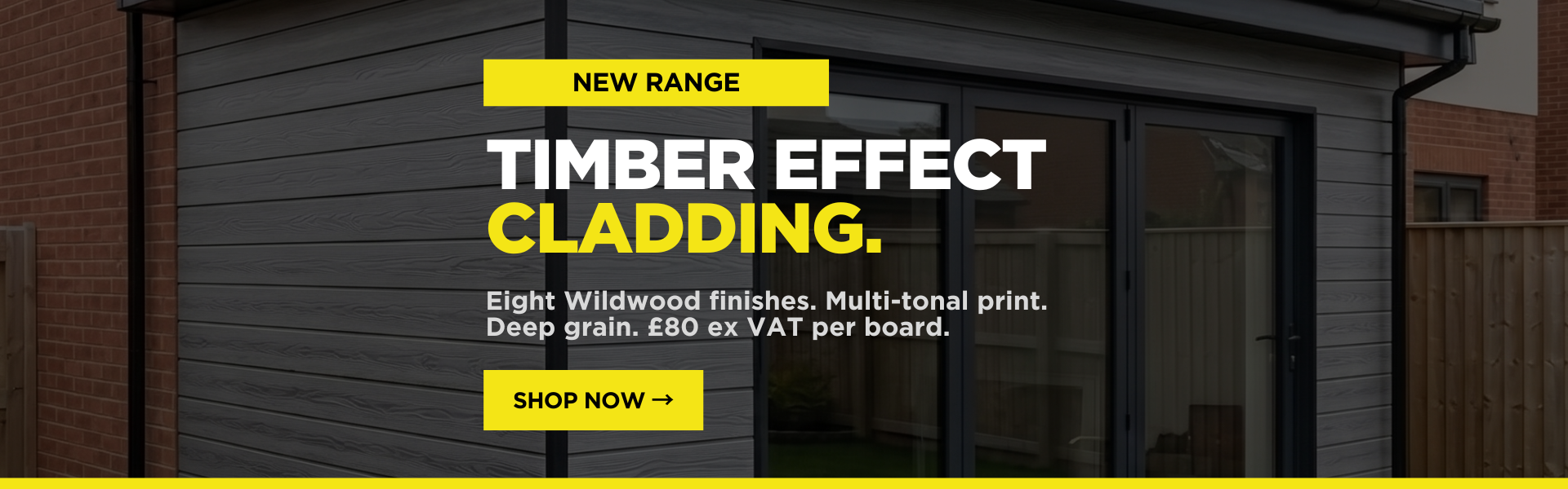 New Woodland Timber Cladding