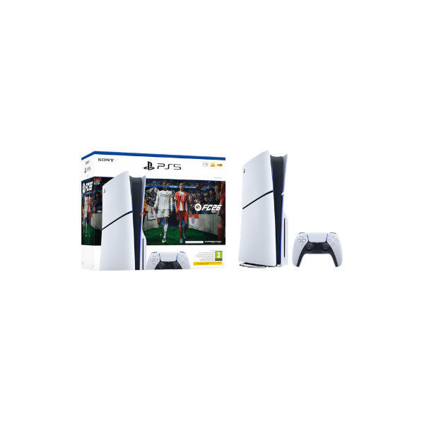 PlayStation 5 console with EA FC 26
